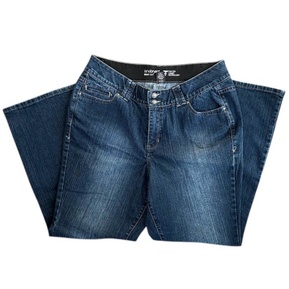Lane Bryant Tummy Technology Control Boot Cut Stretch Denim Jeans 18 Average